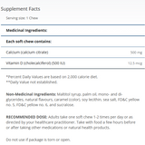 Calcium Citrate Chewy Bites 500mg image 4