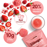 Peptide Collagène Fraise image 4