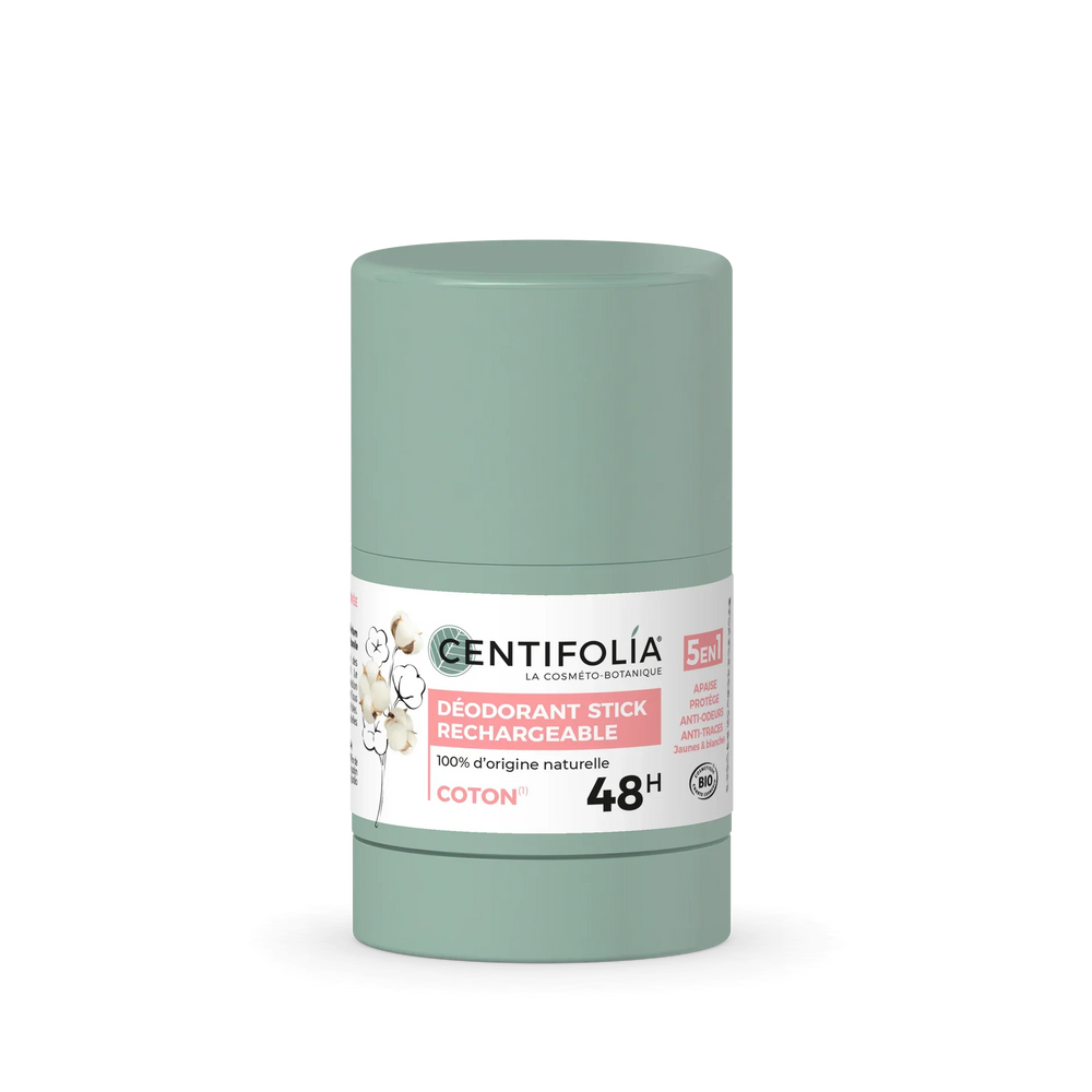Déodorant stick rechargeable 48h