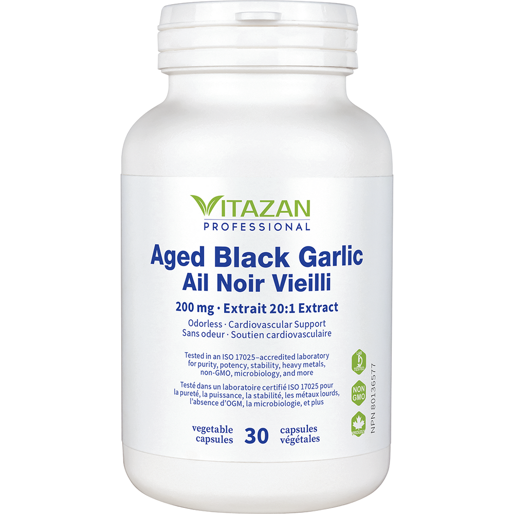 Ail noir vieilli - Aged black garlic