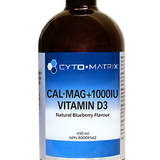 Cal Mag + 1000IU Vitamin D3 - Liquid - Blueberry image 1