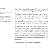 SpectraZyme(TM)  Pancreatic Enzymes Extra Strength (Anciennement SpectraZyme PAN 9X ES) image 3