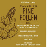 Teinture de pollen de pin bio - double extrait image 2